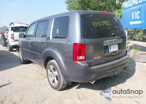 2015 Honda Pilot Ex-L from USA, damaged, VIN 5FNYF4H54FB020271